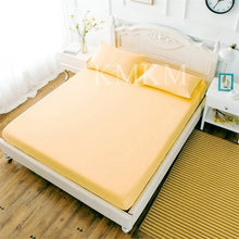 Load image into Gallery viewer, 3PCS Bed Sheet Set Fitted Sheet with Pillow Case Bedding Mattress Cover Brushed Microfiber Ultra Soft Hypoallergenic Breathable
