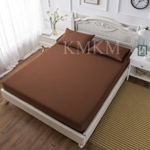 Load image into Gallery viewer, 3PCS Bed Sheet Set Fitted Sheet with Pillow Case Bedding Mattress Cover Brushed Microfiber Ultra Soft Hypoallergenic Breathable
